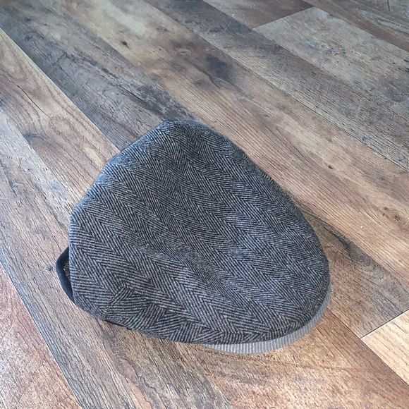 Old Country Road authentic wool blend vintage newsboy driver cap hat size L - Picture 3 of 5